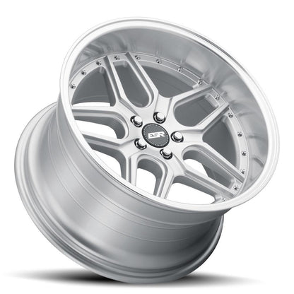 ESR Wheels CS15 Hyper Silver - JDMuscleWheels88551235 CS15HS-ML18x8.5 +35 5x112 66.6