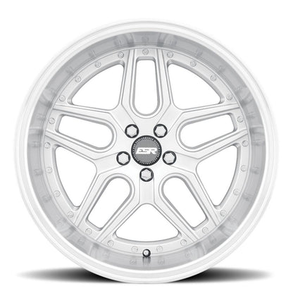ESR Wheels CS15 Hyper Silver - JDMuscleWheels88551235 CS15HS-ML18x8.5 +35 5x112 66.6