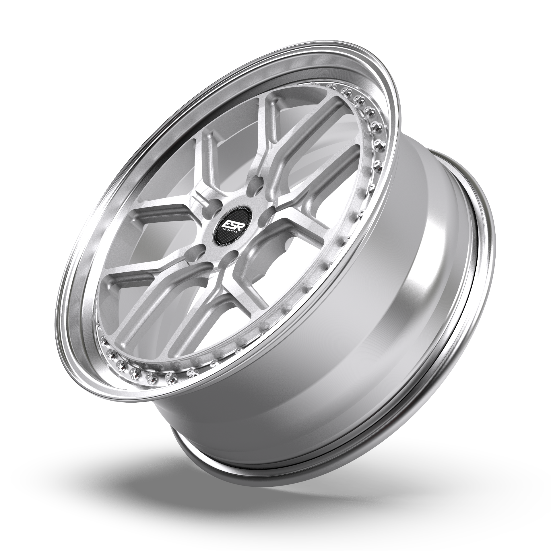ESR Wheels CS2 Hyper Silver-Wheels-ESR Wheels-JDMuscle
