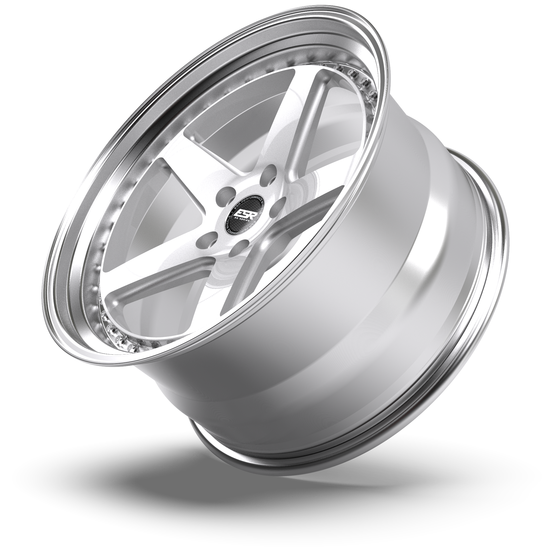 ESR Wheels CS5 Hyper Silver-Wheels-ESR Wheels-JDMuscle