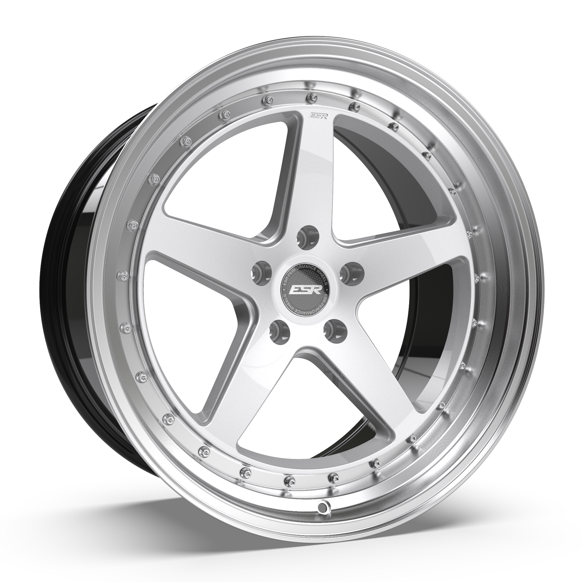 ESR Wheels CS5 Hyper Silver-Wheels-ESR Wheels-JDMuscle