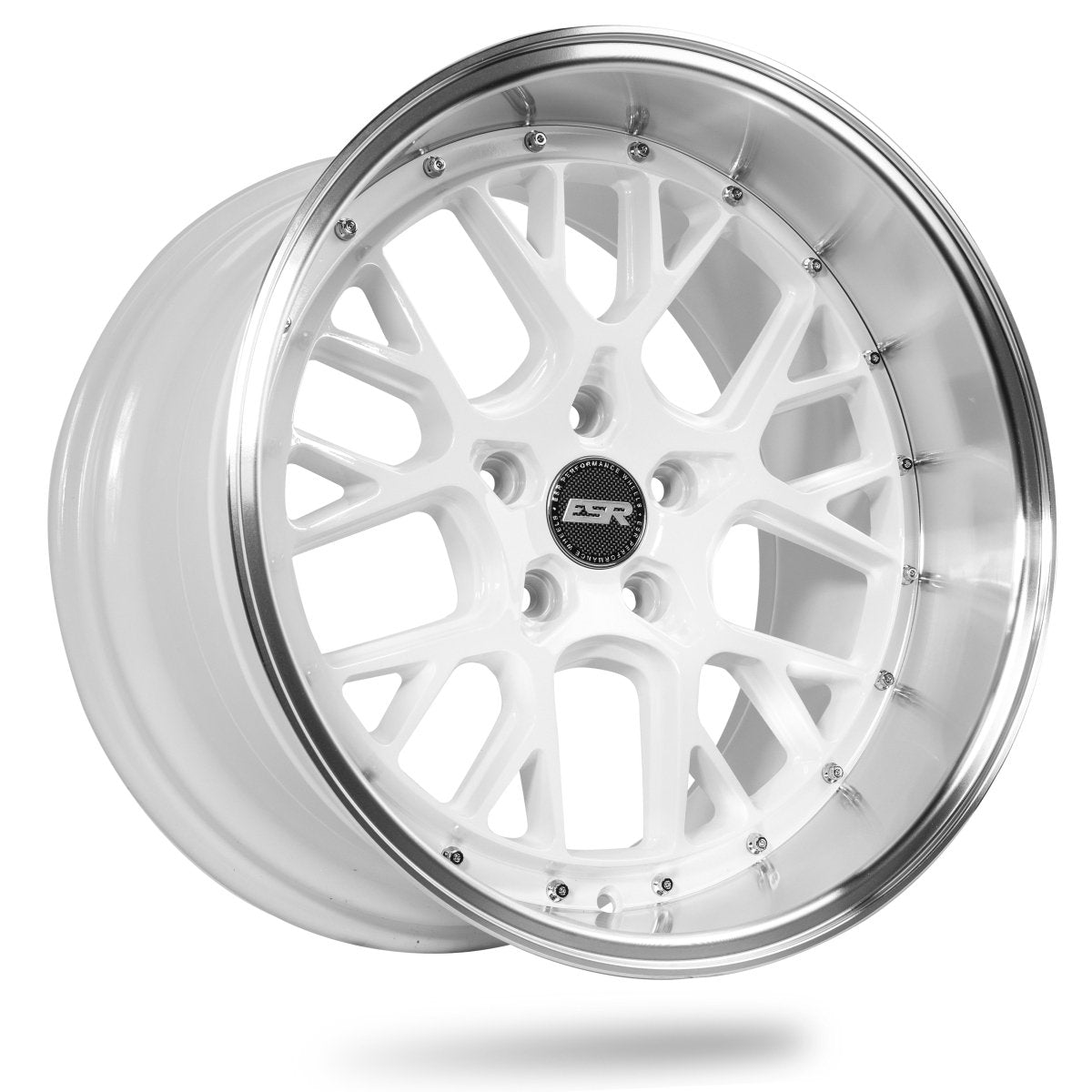 ESR Wheels *NEW* CS11 Gloss White - JDMuscleWheels88550030 CS11WHT-ML18x8.5 +30 5x100 73.1