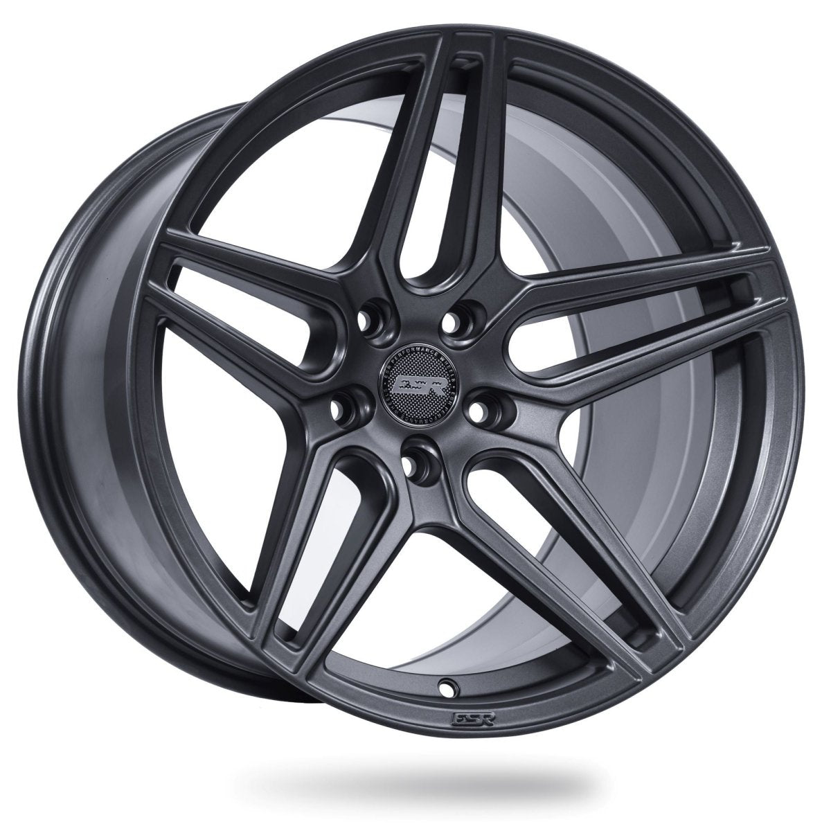 ESR Wheels *NEW* RF15 Matte Graphite - JDMuscleWheels88550030 RF15MGR18x8.5 +30 5x100 73.1