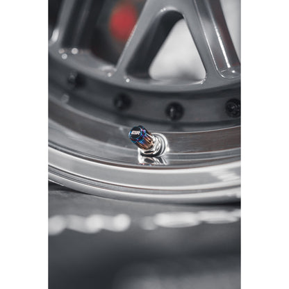 ESR Wheels *NEW* Spline Titanium Valve Stem Caps-Center Caps-ESR Wheels-JDMuscle