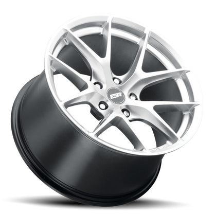 ESR Wheels RF2 Hyper Silver - JDMuscleWheels88550030 RF2HS18x8.5 5x100 +30 73.1