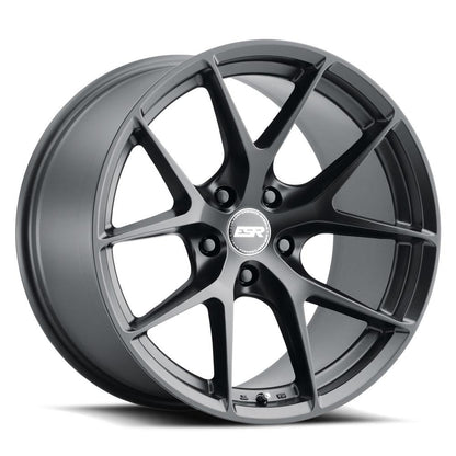 ESR Wheels RF2 Matte Black - JDMuscleWheels88551430 RF2MBLK18x8.5 5x114.3 +30 73.1