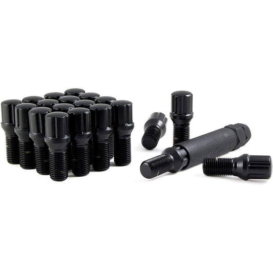 ESR Wheels Spline Lug Bolts-SLUGBLTS-93BLK-Lug Nuts-ESR Wheels-12x1.5 .93" (standard oem)-Black-JDMuscle