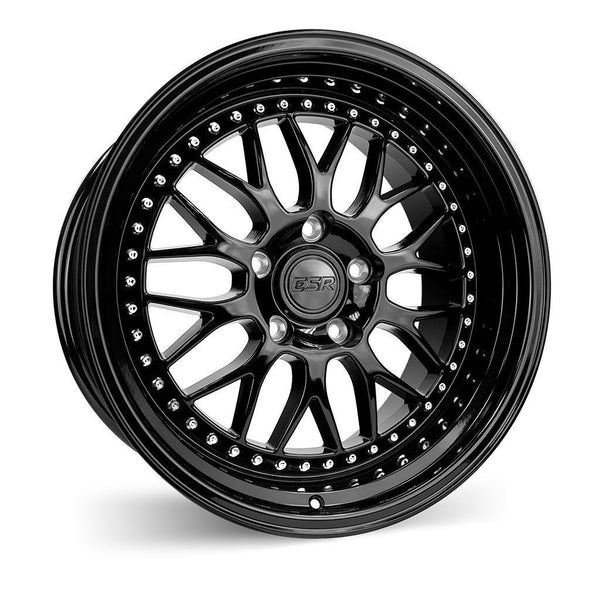 ESR Wheels SR01 Gloss Black – JDMuscle ESR Wheels SR01 Gloss Black – JDMuscle