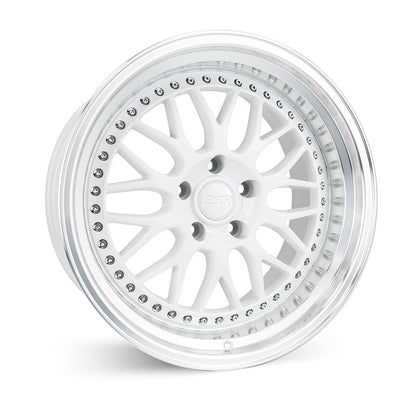 ESR Wheels SR01 Gloss White - JDMuscleWheels88550030 SR01WHT-ML18x8.5 5x100 +30 73.1
