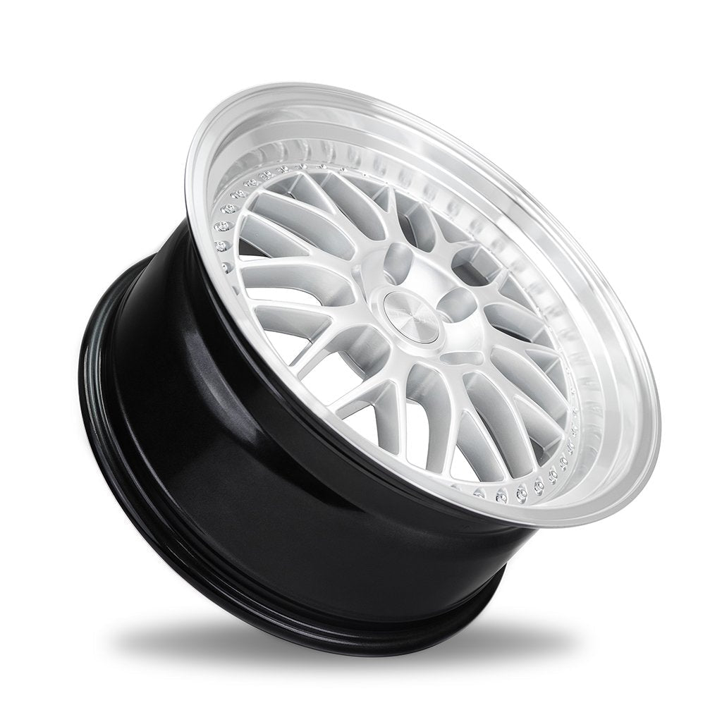 ESR Wheels SR01 Hyper Silver - JDMuscleWheels88550030 SR01HS-ML18x8.5 5x100 +30 73.1