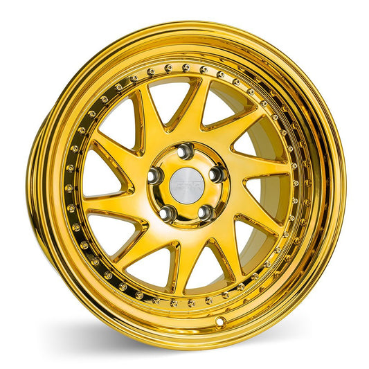ESR Wheels SR09 VACUUM GOLD CHROME-Wheels-ESR Wheels-JDMuscle
