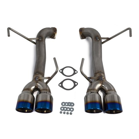 ETS 15 - 21 WRX /15 - 18 STI Axle Back Exhaust Stainless Burnt Tips w/ No Muffler | 200 - 30 - EXH - 002 - JDMuscleAxle Back ExhaustsETS200-30-EXH-002