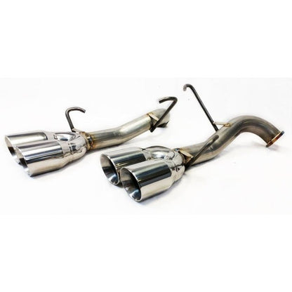 ETS 15 - 21 WRX /15 - 18 STI Axle Back Exhaust Stainless Burnt Tips w/ No Muffler | 200 - 30 - EXH - 002 - JDMuscleAxle Back ExhaustsETS200-30-EXH-002