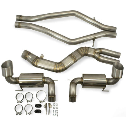 ETS [20-21 Toyota Supra] 3.0" Exhaust System - JDMuscleCat Back Exhaust SystemETS900-20-EXH-007Factory/Stock ReplacementDual MufflersNo Resonator