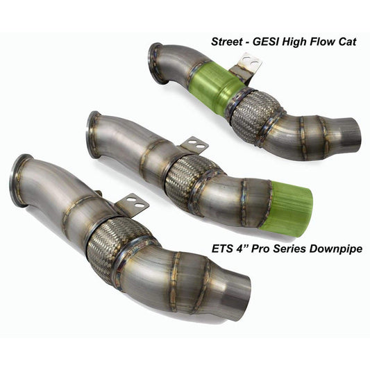 ETS Flow Gesi Cat Downpipe 4in Pro Series for Toyota Supra 2020+ | 900-20-EXH-014
