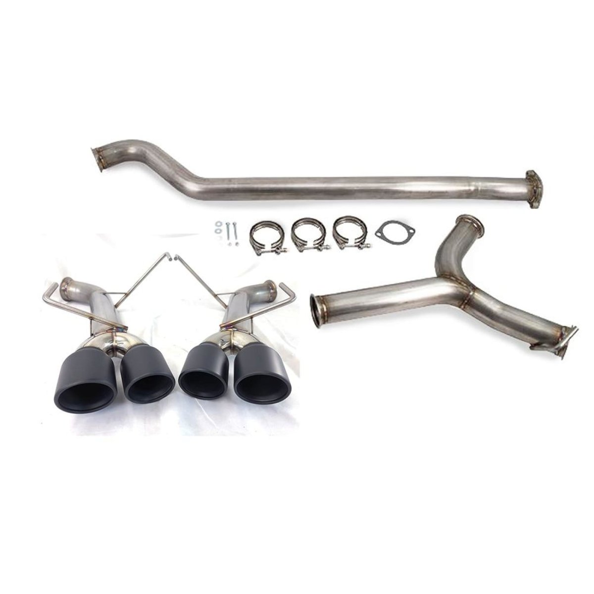 ETS [22 - 26 WRX] Catback Exhaust | 200 - 60 - EXH - JDMuscleCat Back Exhaust SystemETS200-60-EXH-001ExtremeNo ResonatorPolished Tips