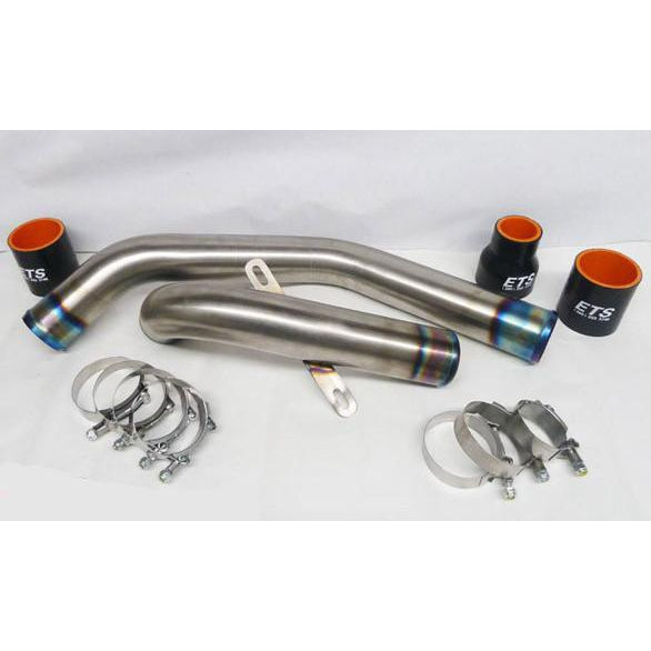 ETS Titanium Upper Intercooler Pipe Kit | Mitsubishi Evo X (ETS_EVOX_TI_UICP)