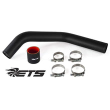 ETS Rear Upper Intercooler Pipe | 2008-2015 Mitsubishi Evo X | 100-10-ICP-006 - JDMuscleIntercooler Piping KitsETS100-10-ICP-006Wrinkle Black