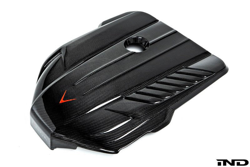 Eventuri Toyota A90 Supra Black Carbon Engine Cover - JDMuscleNon - CategorizedeveEVE-A90-CF-ENG