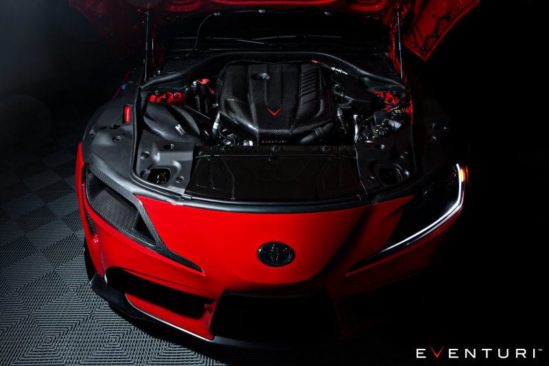 Eventuri Toyota A90 Supra Black Carbon Headlamp Duct - JDMuscleNon - CategorizedeveEVE-A90-CF-HDP