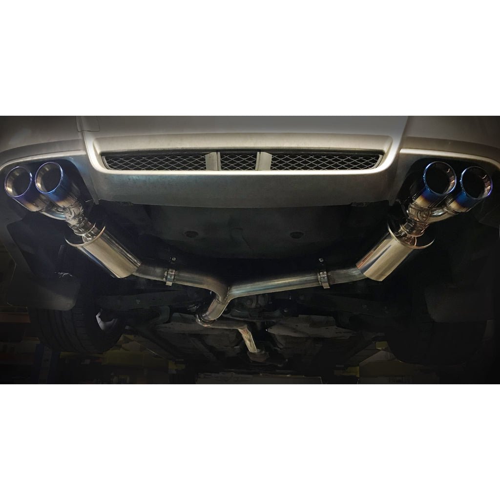 Extreme Turbo Systems Subaru STI 08 - 14 Catback Exhaust Blue Tips Extreme | 200 - 20 - EXH - 005 - JDMuscleCat Back Exhaust SystemETS200-20-EXH-005