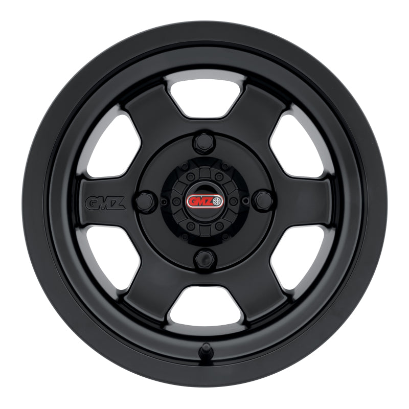 GMZ GZ804 Casino 14x8 4+4/0mm Offset 4x136 110mm CB Matte Black Wheel