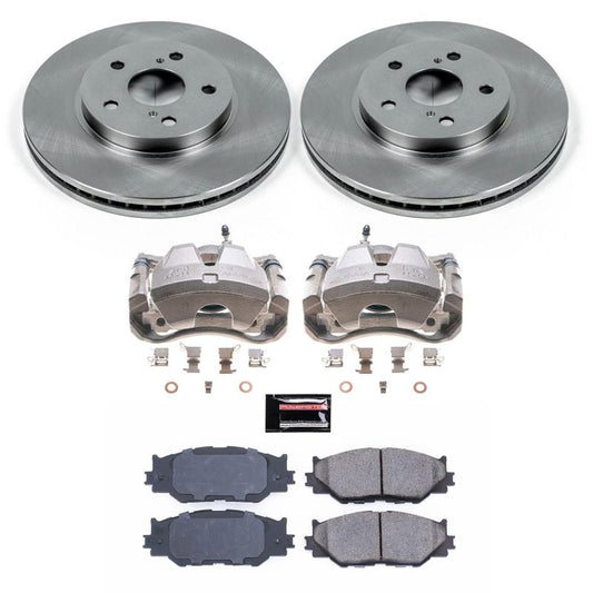 Power Stop Front Autospecialty Brake Kit w/ Calipers Lexus IS250 2006-2015 | KCOE2406