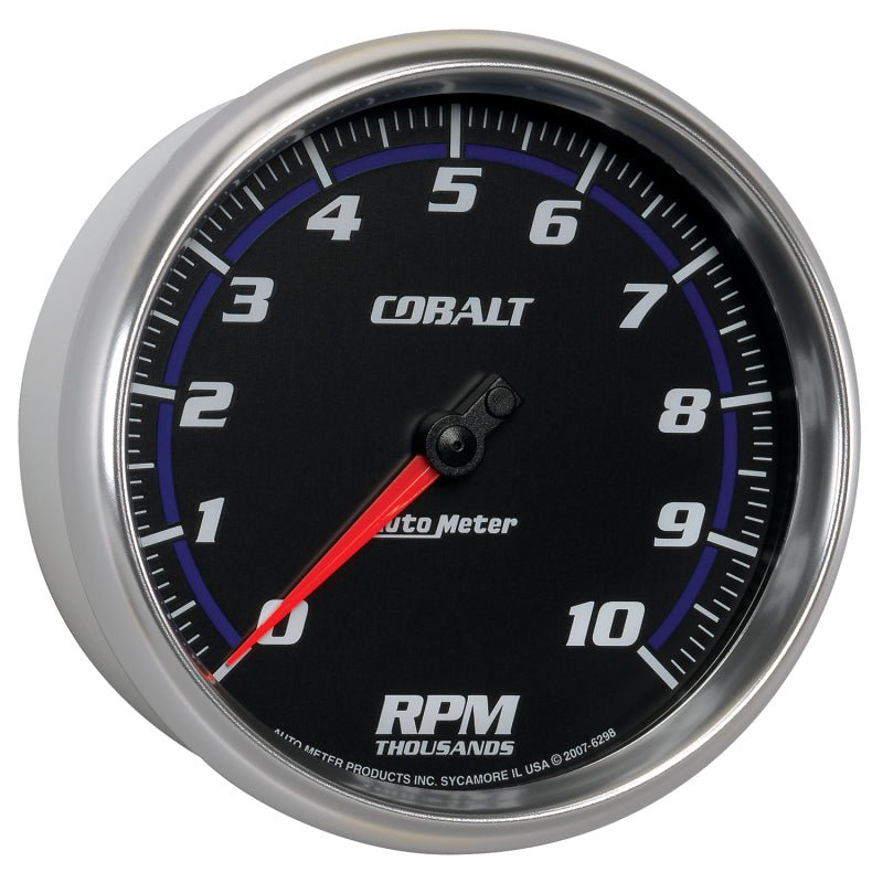 Autometer Cobalt 5in 10,000RPM In-Dash Tachometer Universal | 6298