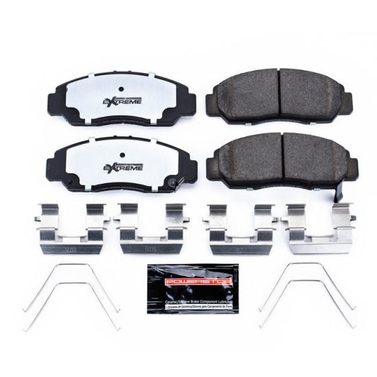 Power Stop Front Z26 Extreme Street Brake Pads w/Hardware Honda Civic 2012-2015 | Z26-1608