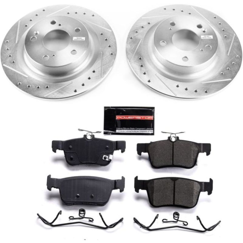 Power Stop Rear Z23 Evolution Sport Brake Kit Honda Civic 2017-2019 | K7871