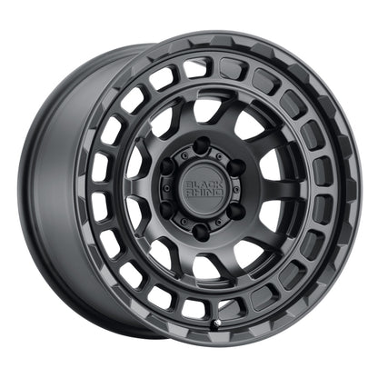 Black Rhino Chamber 17x8.5 5x114.3 ET-18 CB 71.6 Matte Black Wheel