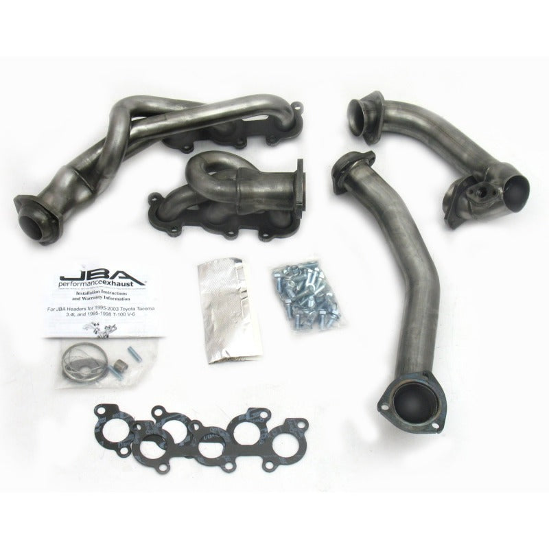 JBA Performance Exhaust 1 1/2" Header Shorty Stainless Steel Toyota Tacoma 3.4L 2001-2004 | 2032S