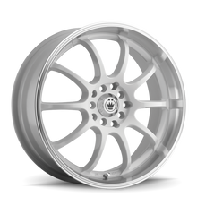Konig Lightning 16x7 8x100/114.3 ET40 White/Machine Lip
