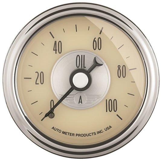 Autometer Prestige Series 52mm 0-100 PSI Mechnical Oil Pressure Gauge Universal | 2021