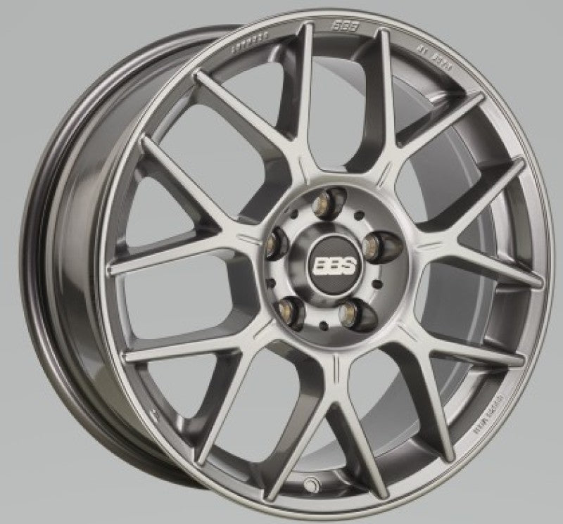 BBS XR 18x8 5x100 ET45 Gloss Platinum Wheel - 70mm PFS/Clip Required | XR0108PG