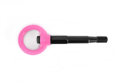 Perrin 15-17 WRX/STI Front Tow Hook Hyper Pink | PSP-BDY-232HP