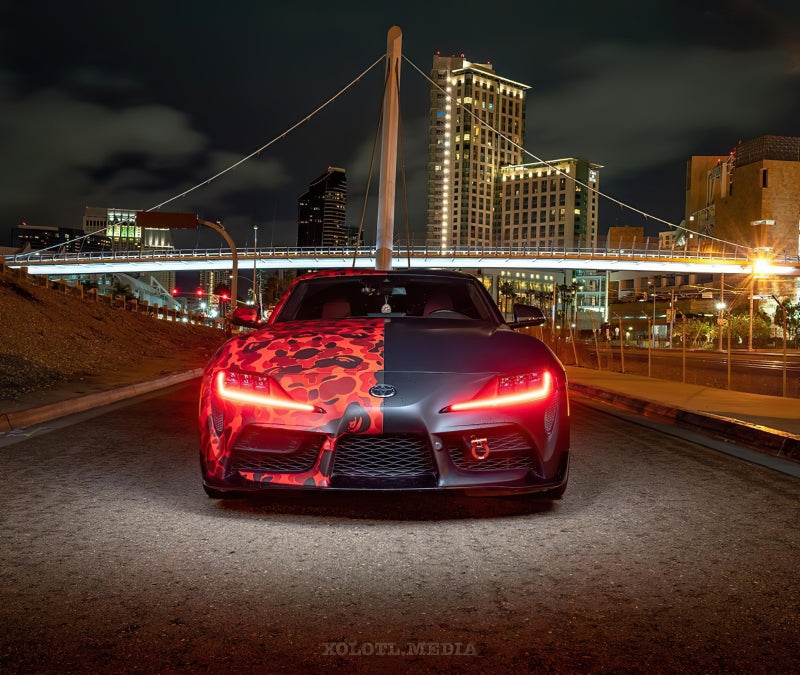 Oracle RGB+A Headlight DRL Upgrade Kit ColorSHIFT Toyota Supra GR 2020-21 | orl1400-330