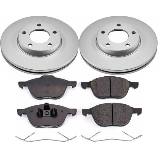 Power Stop Front Z17 Evolution Geomet Coated Brake Kit Mazda 3 2004-2014 | CRK120