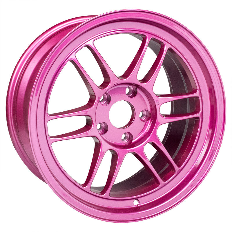 Enkei RPF1 17x9 5x114.3 22mm Offset 73mm Bore Magenta Wheel