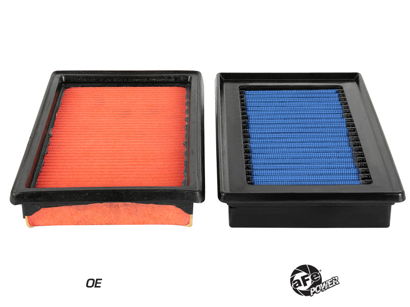 aFe MagnumFLOW OE Replacement Air Filter w/ Pro 5R Media Pair Infiniti Q50 V6-3.5L/3.7L 2014-2019 | 30-10273-MA