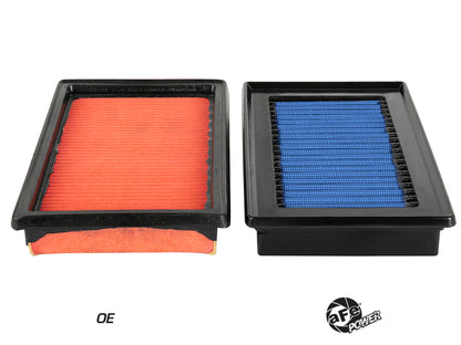 aFe MagnumFLOW OE Replacement Air Filter w/ Pro 5R Media Pair Infiniti Q50 V6-3.5L/3.7L 2014-2019 | 30-10273-MA