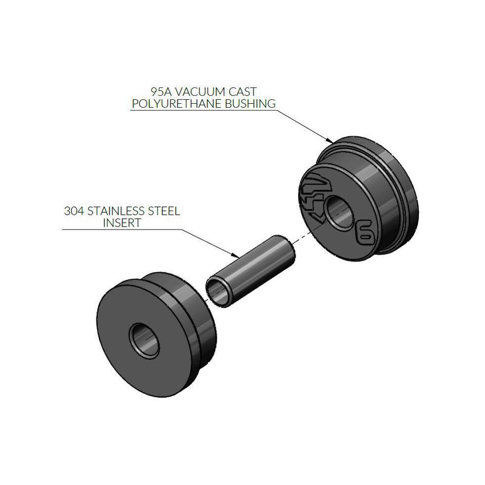 Faction Fab Subaru 6 Speed Shifter Bushing (1.10008.1)-FFA1.10008.1-1.10008.1-Shifter Bushings-FactionFab-JDMuscle