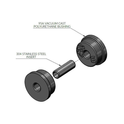 Faction Fab Subaru 6 Speed Shifter Bushing (1.10008.1)-FFA1.10008.1-1.10008.1-Shifter Bushings-FactionFab-JDMuscle