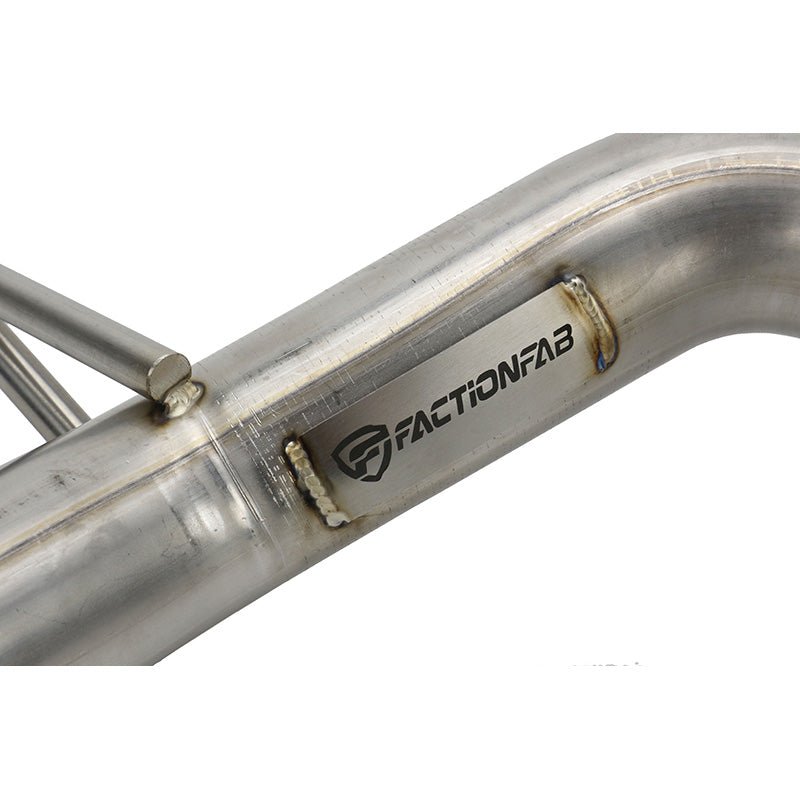 FactionFab 11-14 WRX/STI Sedan Axle Back Exhaust Black Tip | 1.10111.3 - JDMuscleAxle Back ExhaustsFFA1.10111.3