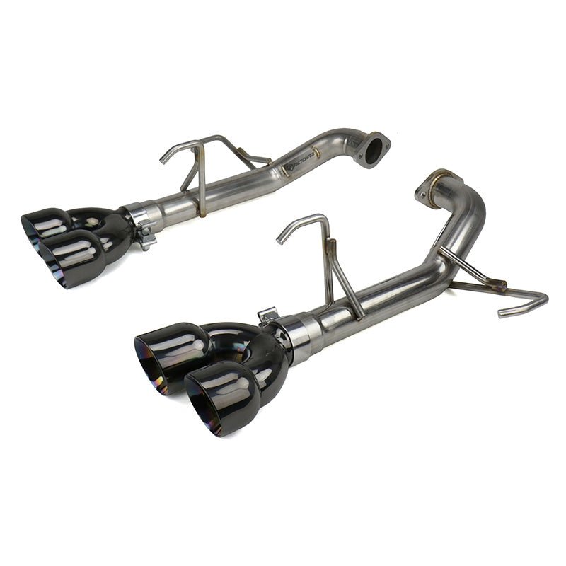 FactionFab 11-14 WRX/STI Sedan Axle Back Exhaust Black Tip | 1.10111.3 - JDMuscleAxle Back ExhaustsFFA1.10111.3