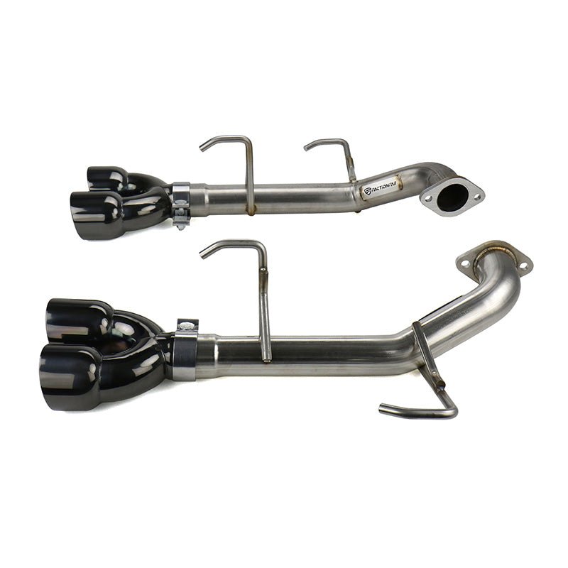 FactionFab 11-14 WRX/STI Sedan Axle Back Exhaust Black Tip | 1.10111.3 - JDMuscleAxle Back ExhaustsFFA1.10111.3