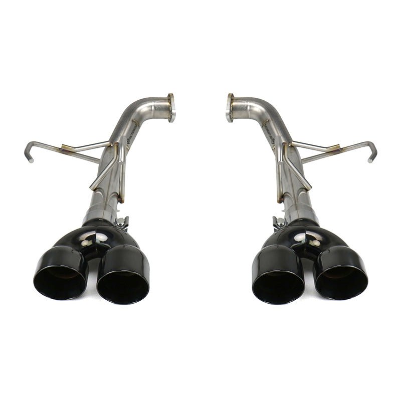 FactionFab 11-14 WRX/STI Sedan Axle Back Exhaust Black Tip | 1.10111.3 - JDMuscleAxle Back ExhaustsFFA1.10111.3