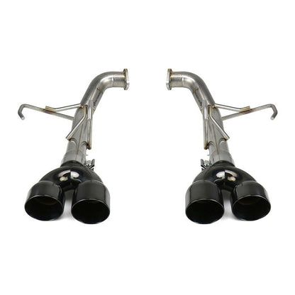FactionFab 11-14 WRX/STI Sedan Axle Back Exhaust Black Tip | 1.10111.3 - JDMuscleAxle Back ExhaustsFFA1.10111.3