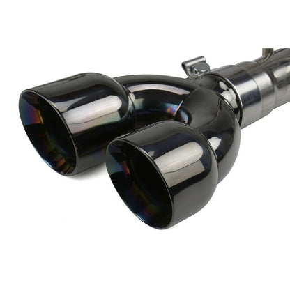 FactionFab 11-14 WRX/STI Sedan Axle Back Exhaust Black Tip | 1.10111.3 - JDMuscleAxle Back ExhaustsFFA1.10111.3