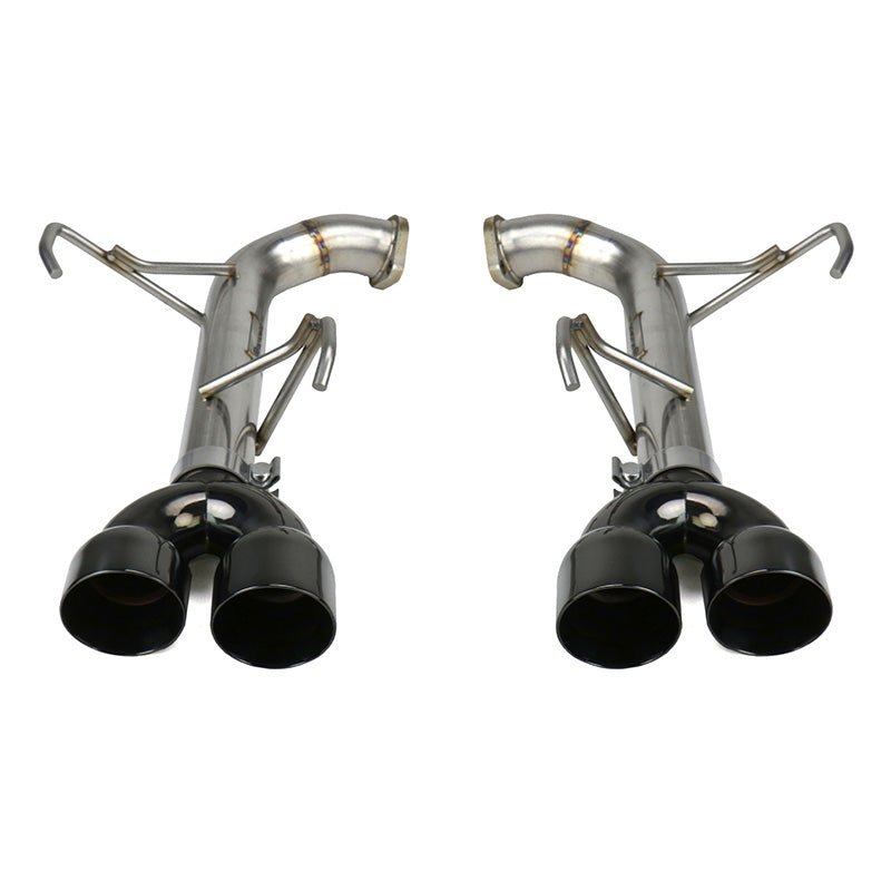 FactionFab [15-21 WRX, 15-18 STI] Axle Back Exhaust w/ Onyx Black Tip | FFA1.10204.3 - JDMuscleAxle Back ExhaustsFFA1.10204.3